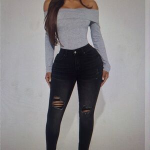 Fashion Nova Black Skinny Jeans